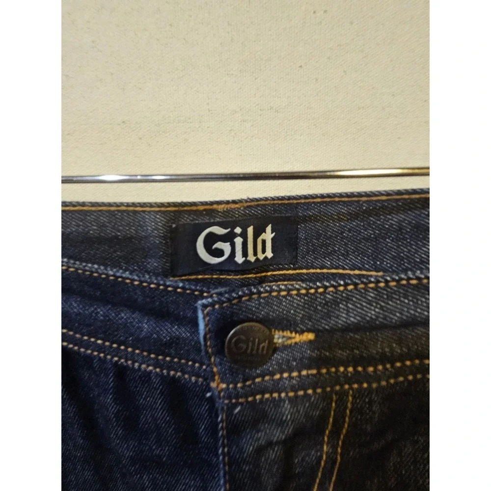 Gilded‎ Age & Co Gild Collection Clean Edge Indigo Jeans Men 32x34